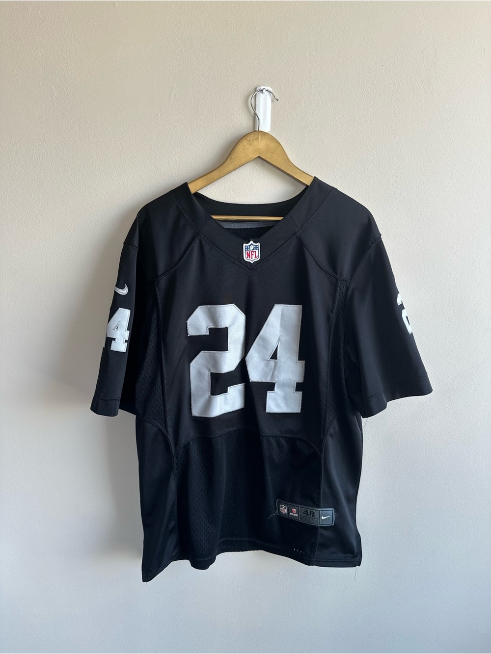 Oakland/Las Vegas Raiders Lynch Black Nike NFL Jersey